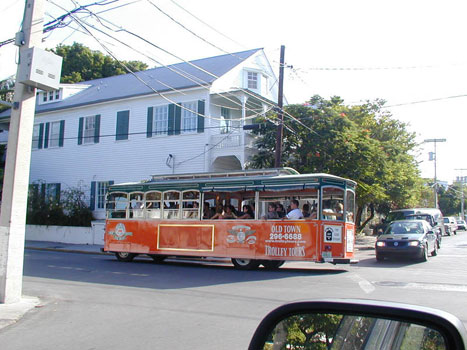 Old Town Trolley in Key West